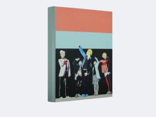 Photocard binder Bambi 2 ring D-Type Big Bang series tampak depan