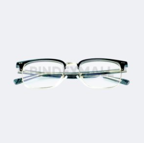 Bambi Frame Kacamata Edisi Titanium Black Code 23325-C6 Original