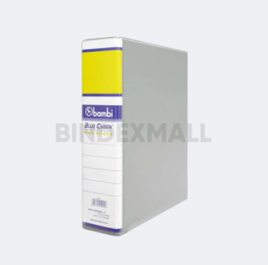 Bambi Pipe Binder A4 MID SIZE 50 mm With Full Spine 4 Colour Labels 1175
