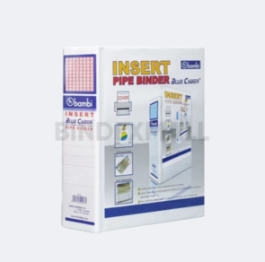 Bambi PVC Insert Pipe Binder A4 50 mm