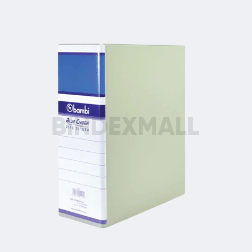 Bambi Pipe Binder A4 JUMBO SIZE 80 mm With Full Spine 4 Colour Labels 1178