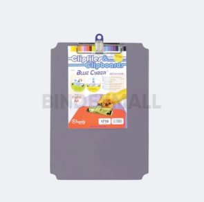 Bambi Papan Ujian Folio Tipe Wire Clip & Hanger Hole Edisi Clipboard PVC All Color Original