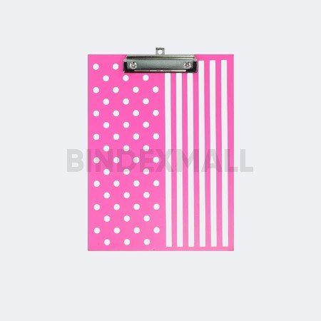 Clipboard PVC A4 Bambi Star Action dengan paper laminating doff semua warna original