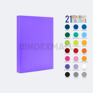 Bambi PVC Ring Binder A4 2 Ring Type D All Color Small Size 15 mm Original
