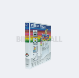 Bambi PVC Insert Ring Binder A4 2 Ring Type D All Color Small Size 15 mm Original
