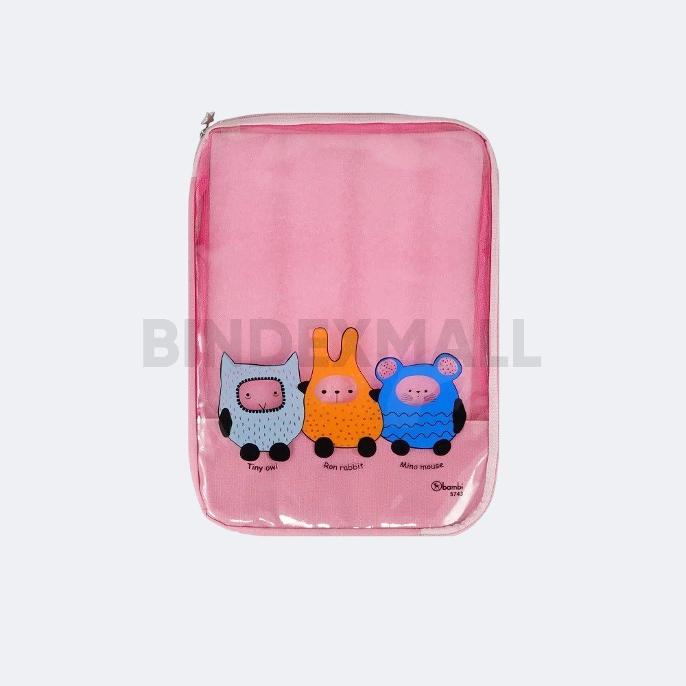 Bambi Tas Dokumen A4 Edisi Document Bag Tipe Dolphin Original