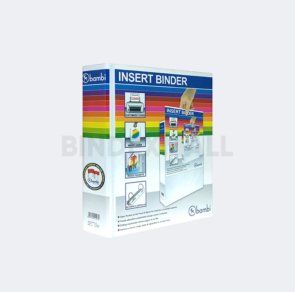 Bambi PVC Insert Ring Binder A4 3 Ring Type D All Color Medium Size 40 mm Original