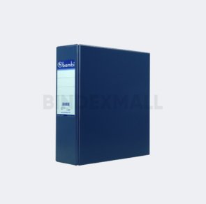 Bambi PVC Ring Binder A4 2 Ring Type D All Color Jumbo Size Size 50 mm Original