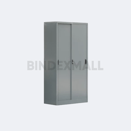 Bambi Lemari Arsip Besi Sliding Door 3 Rak Premium Filing Cabinet kode KG-203