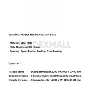 BINDEX MALL-MF-8-22-A