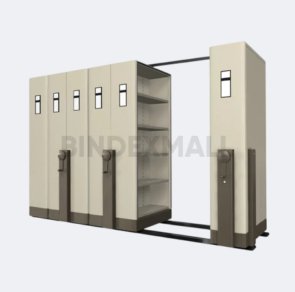 Bambi Lemari Arsip 30 CPTS Mobile File Mekanik kode Mf-aum-102