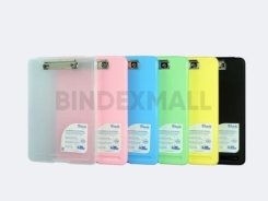 Clipboard storage A4 Bambi 2 in 1 dengan penyimpanan dokumen 150 lembar warna lengkap original