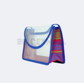 Tas organizer Bambi A5 Latitude dengan zipper pocket tampak depan