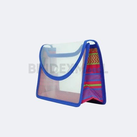 Tas organizer Bambi A5 Latitude dengan zipper pocket tampak depan