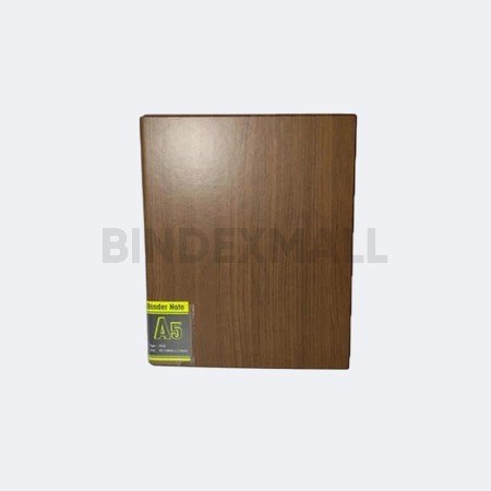 Bambi Binder Note A5 20 Ring Include Divider & Indexes Edisi Wood Series 2024 Original