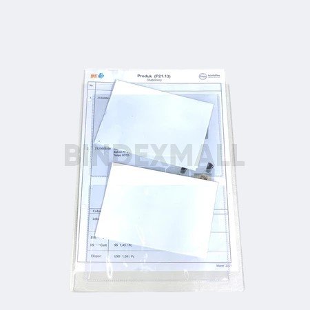 Photocard sleeve custom A4 dengan 2 pocket 12x10 cm bambi original untuk koleksi photocard