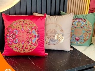 Bantal Sofa Chinese Artistic Pillow Cushion
