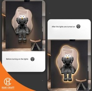 Dekorasi Dinding Kaws Led Light Wall Painting 2