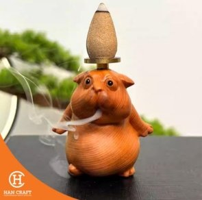 Dekorasi Dupa Hippo Back Flow Incense Stick