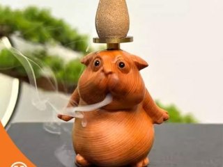 Dekorasi Dupa Hippo Back Flow Incense Stick