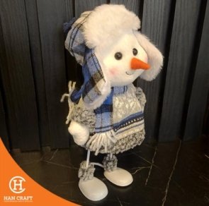 Dekorasi Natal X'Mas Blue Doll Deco 1