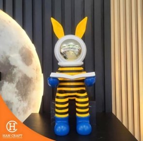 Dekorasi Pajangan Rabbit Decorative Art Statue