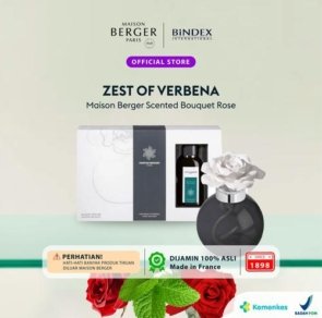 Maison Berger - Lampe Berger Scented Bouquet Rose include refill 200ML 1