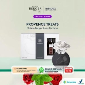 Maison Berger - Lampe Berger Scented Bouquet Rose include refill 200ML