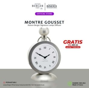 Signature Lamp Montre Gousset Maison Berger 1
