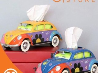 Tempat Tisu Retro Beetle Tissue Box 2