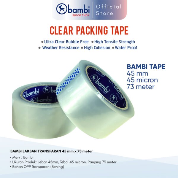 bambi lakban transparan