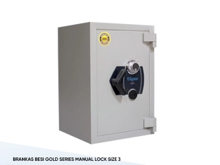 BRANKAS BESI GOLD SERIES MANUAL LOCK SIZE 3 A1