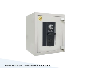 BRANKAS BESI GOLD SERIES MANUAL LOCK SIZE 4 A