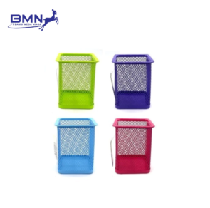 Kenko Tempat Pensil Model Holder Besi Jaring Kotak 2