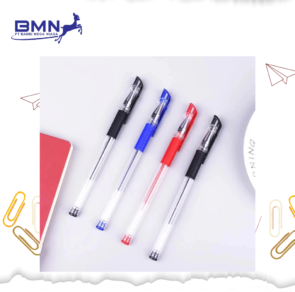 Pulpen gel Annuuals 0.5mm hitam original tinta halus untuk menulis nyaman