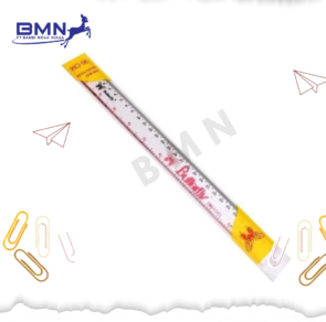 Penggaris 30 cm Butterfly plastik bening transparan original untuk pelajar dan mahasiswa