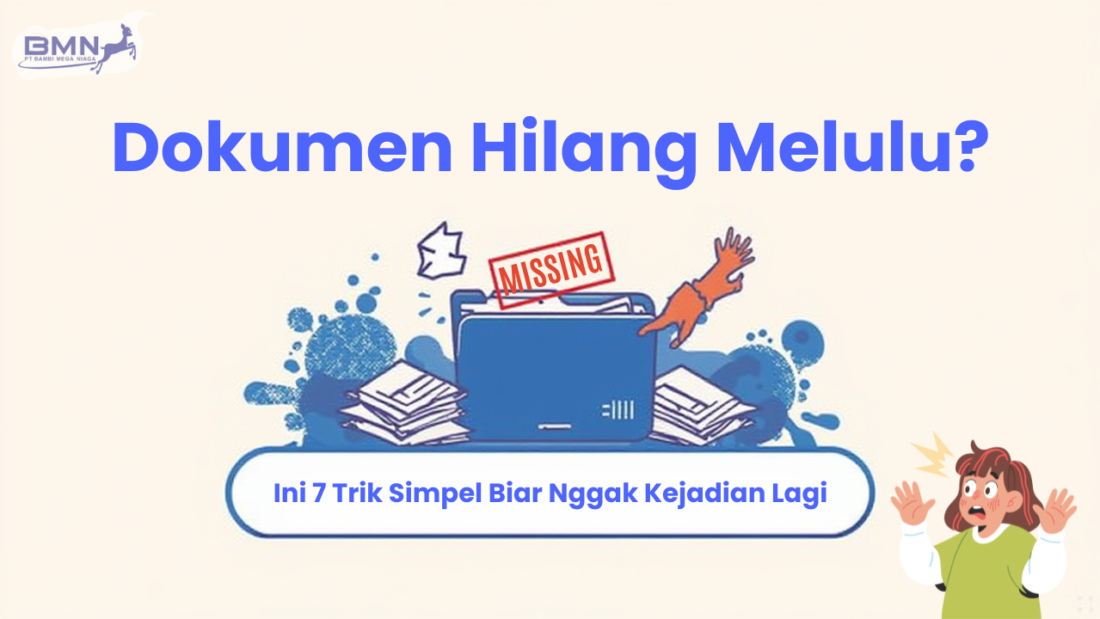 Cara mengatasi dokumen hilang dengan sistem penyimpanan rapi menggunakan binder dan ordner