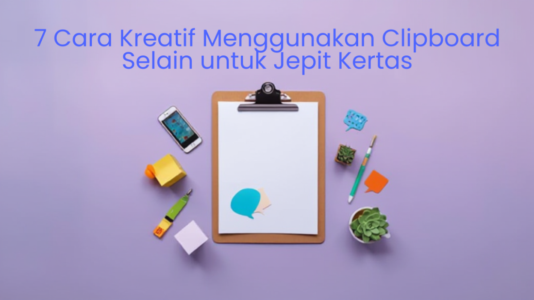 Clipboard digunakan sebagai frame foto aesthetic digantung di dinding kamar