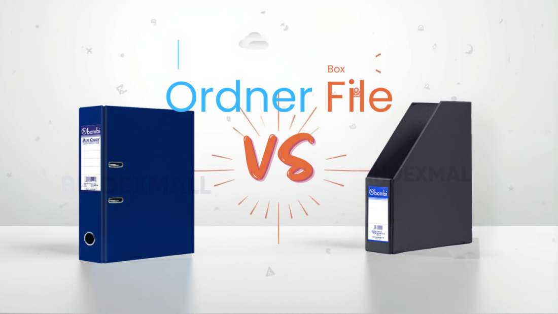Perbandingan box file dan ordner kantor untuk penyimpanan dokumen arsip