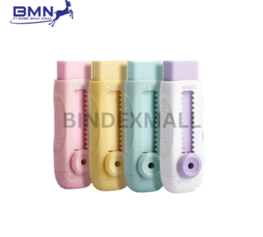 Penghapus lucu estetik M&G Fancy Quick Roll model mini cutter dengan warna ice cream pastel untuk pelajar dan stationery lovers