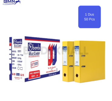 ordner A4 1011 warna kuning paket grosir