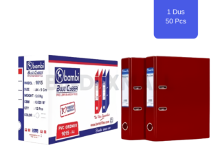 ordner A4 1015 warna dark red paket grosir