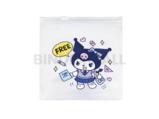 Pouch lucu Annuals Kuromi A6 dengan desain kuromi imut dan zipper berkualitas