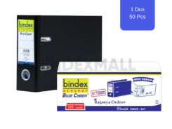 ordner voucher 777 warna hitam paket grosir