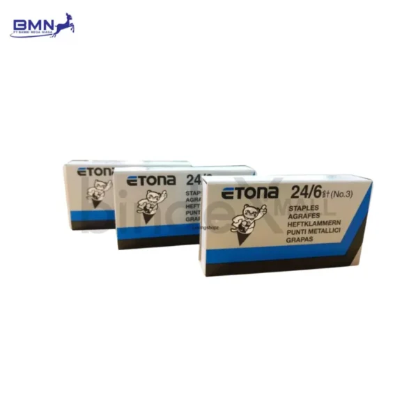 Isi stapler mini Etona nomor 3 anti karat refill untuk stapler kecil portable