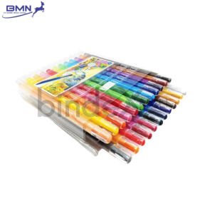 Crayon Anak Titi Twist isi 24 warna cerah sistem putar tanpa raut aman untuk mewarnai anak sekolah