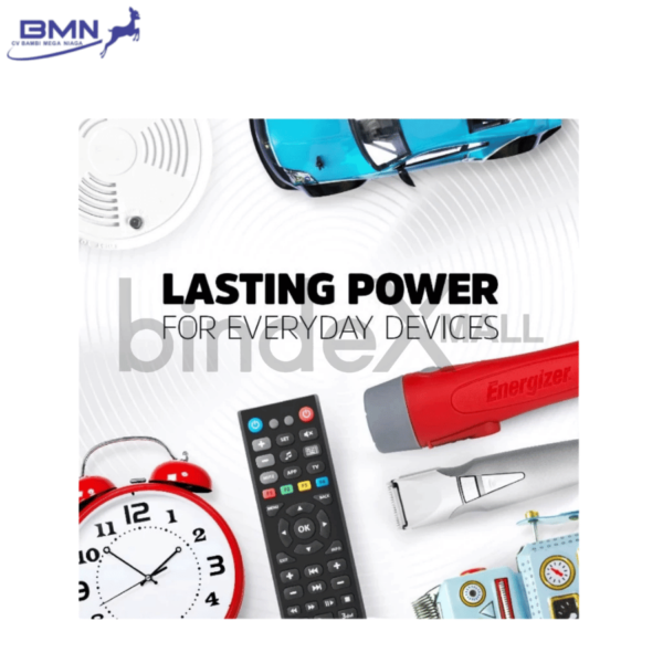 Baterai AA Energizer Max alkaline isi 3 pcs anti bocor tahan lama untuk remote mouse dan jam dinding