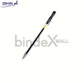 Kenko Easy Pulpen Gel hitam 1 pcs tinta gel pekat 0.5mm cepat kering lancar nyaman untuk sekolah dan kantor