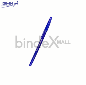 Pulpen Gel Standard AE7 biru 1 pcs Alfa Tip 0.5mm tinta lancar merek bolpen nomor satu Indonesia garansi macet