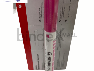 Stabilo Spidol Whiteboard Marker Bisa Dihapus Warna Pink Merah Original